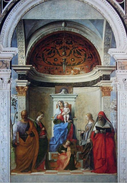 Bellini: Pala San Zaccaria 1505 